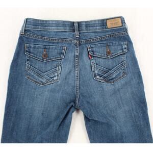 Levi’s Women’s Bootcut Jeans Size 10 Dark Wash Denim Mid Rise Classic Fit Flare
